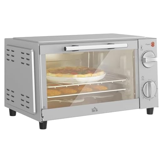 HOMCOM 9L Compact Countertop Oven