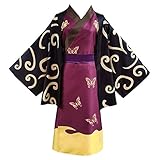 Gegexli Anime Gintama Cosplay Costumes Cherry Shinsuke Takasugi Cosplay Uniforms Halloween Party (S)