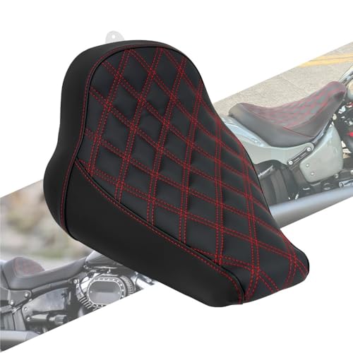 Asiento individual de motocicleta para rutas en Fat Boy y Breakout con cojín confort 2