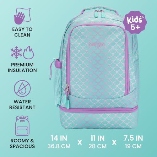 Image of Bentgo Kids 2-in-1 Backpack & Insulated Lunch Bag with Padded Straps