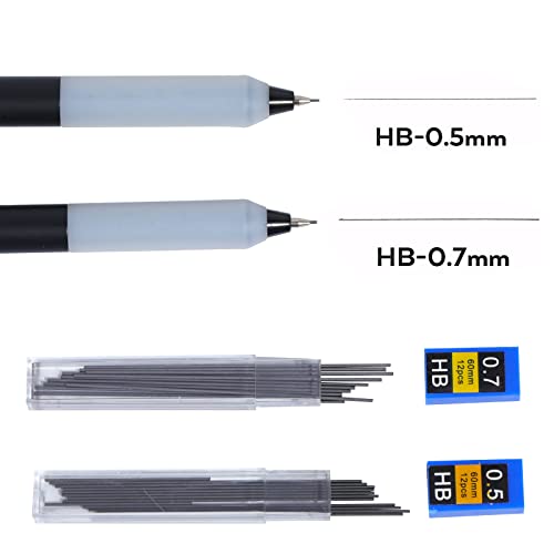 Wuxiprep 6Pcs Mechanical Pencil Set For Kids,4 Tubes Pencil Refill, 4Pcs Erasers,Fine Point Smooth Writing Pens,Cute Pens For Writing Journaling Taking Notes School Office Home. #TOP1