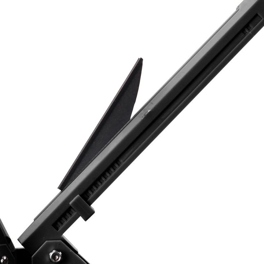 DONGKER Freccia Fletching Jig, dispositivo regolabile in ABS, per tiro con l'arco fai da te, strumento per attaccare molle a freccia da 3,6 a 10 mm