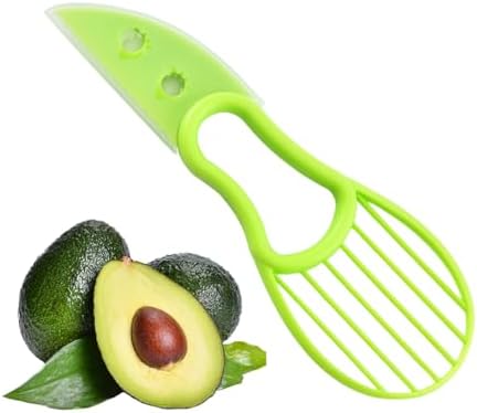 3 In 1 Avocado Slicer Tool: Avocado Peeler Slicer Tool, Avocado K...