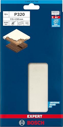 Expert M480 Net de meulage pour la meuleuse battante 230 mm G 320 10 pcs. - vue 3