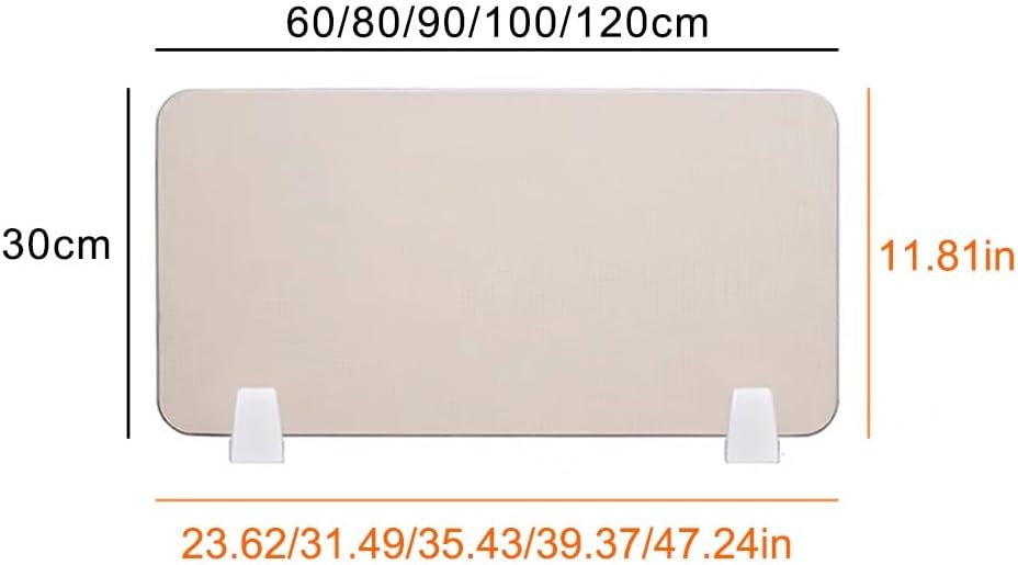 Freestanding Desk Divider Panel, 39.37in Green Partition for Student Reception & Classroom, Reduces Noise & Visual Distractions, Ideal Office Privacy Solution