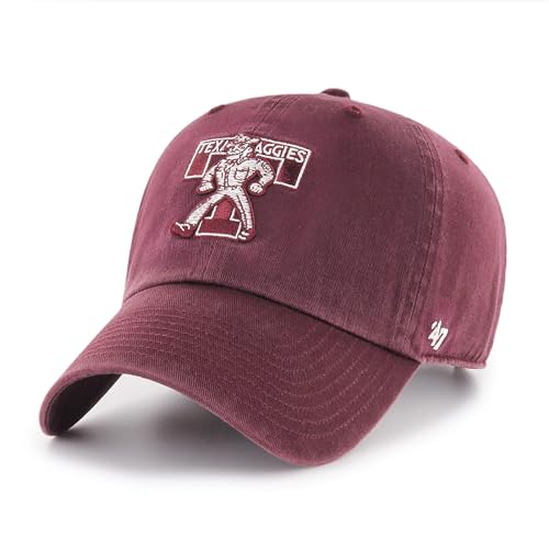 Casquette Texas A&M Aggies réglable marron pour masquer les cheveux rebelles