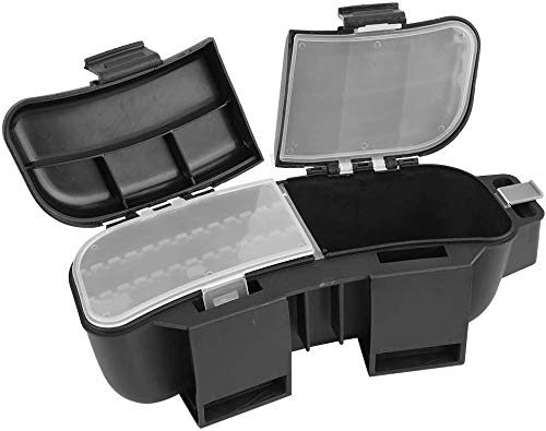 Petilleur Fishing Tackle Box ABS Multifunctional Fishing Belt Bag Bait with Hook Line and Fishing Tackle Storage Belt Box Storage Box