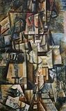 12X20 inch Picasso The Aficionado Canvas Print ReProduction