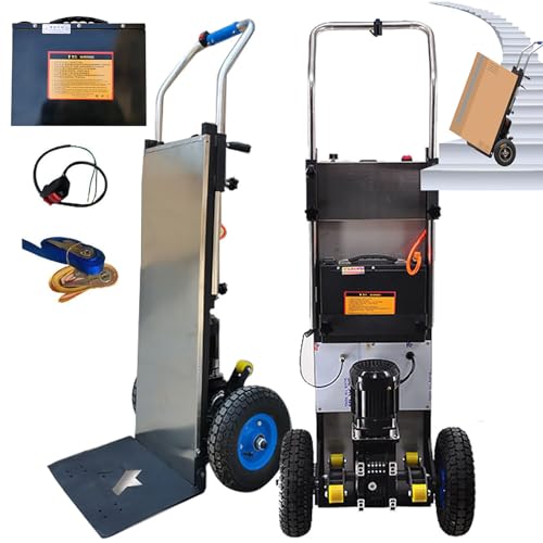 Carretilla eléctrica para escaleras con batería removible miniatura 1