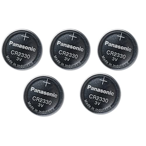 Batería de Litio Panasonic CR2330 3V Paquete 5 Unidades