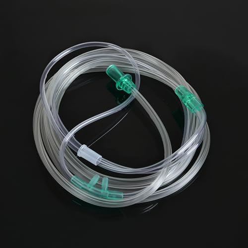 Image of Nasal Cannula For Oxygen with Soft Touch, Universal Connector for Adults Nasal Cannulae for Oxygen Concentrator (2 Meter, Pack of 2)
