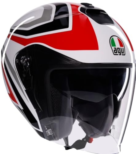 Casque jet AGV Irides Tolosa pour scooter et moto urbaine