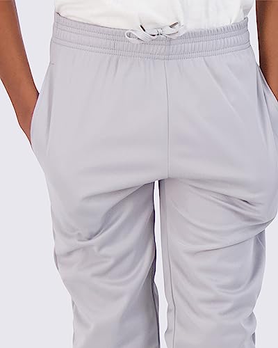 Real Essentials 3 Pack Boys Tricot Sweatpants Joggers Kids Boy Jogger Sweatpant Pant Track Pants Athletic Workout Gym Apparel Training Fleece Tapered Slim Fit Tiro Soccer Casual Clothing,Set 5,M  thumb #3