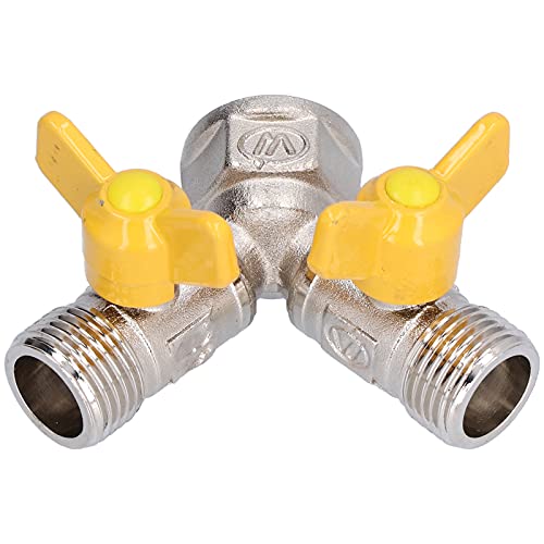 Preisvergleich Produktbild cersalt Y-Ventil, Y-Form 3-Wege-Ventil für Gartenbewässerungszubehör
