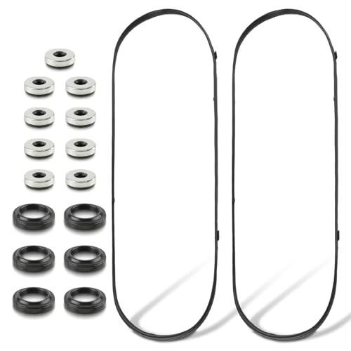 Image of MOTOALL VS50607R Valve Cover Gasket Set Fit for Honda Accord Odyssey Pilot Ridgeline Acura MDX RL T Replaces# 036-1708 12341RCAA00 12341RCAA01