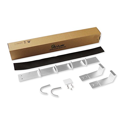 Over The Door Towel Rack Hook Holders Organizer, Anjuer Metal Coat Hanger 6 Hooks Over Door Hanger