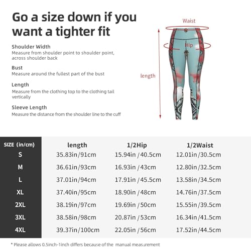 Leggings de moda Torre Eiffel con bolsillos anti transparencias 5