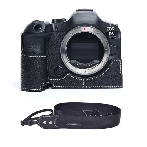 TP Original Canon EOS R6 iii R5 R6 R5 II R6 II R63 ��p �n���h���C�h+R�J�����X�g���b�v �{�v �{�f�B�P�[�X �n�[�t�J�����P�[�X �o�b�O �J�o�[ �d�r�����֗� ��ʊJ�� ���� ��p�Ή��J�����J�o�[ (�u