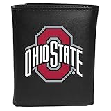 Die stilvolle Geldbörse verfügt über ein extra großes Ohio St. Buckeyes Logo
