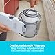 BLACK+DECKER Akku-Handstaubsauger 18V mit schwenkbarem Kopf, 8 Reinigungspositionen, Ladestation und Zubehör, PV1820L-QW
