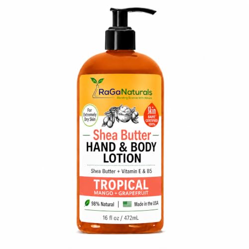 RaGaNaturals Shea Butter Lotion (Tropical Mango)