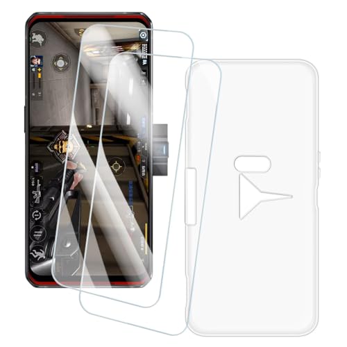 OAGELIM 2�Z�b�g �X�N���[���v���e�N�^�[ + �P�[�X Lenovo Legion (6.59 �C���`) �Ƃ̌݊������� �A�[�e�B�X�e�B�b�N�J�X�^���v�����g�J�o�[�Ƌ����K���X�t�B���� �X�N���b�`�h�~ (����)