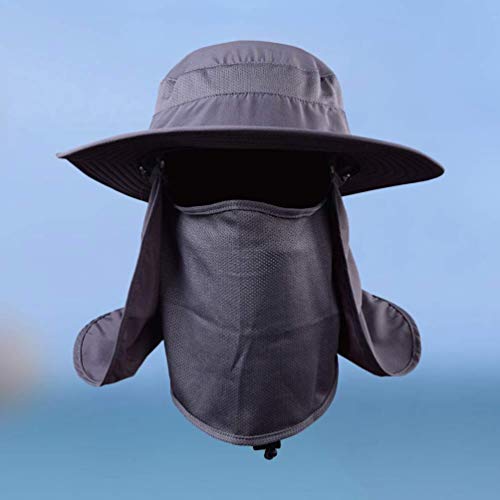 Chapéu de proteção solar UV PretyzOOM com proteção solar para o rosto para pesca ao ar livre, caminh