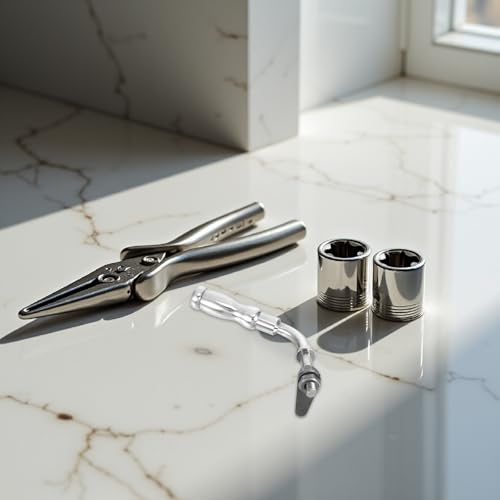 Poignées d'insert de cheminée en métal, accessoire poêle à bois - 6