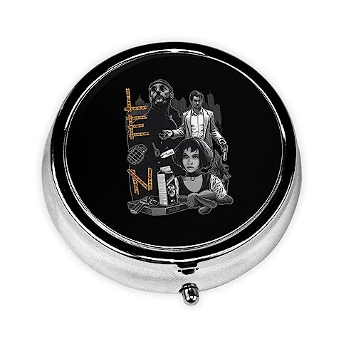 ピルケース LEON レオン マチルダ 携帯用 薬ケース 金属 くすりいれケース ピルボックス 薬箱 コンパクト 薬ポーチ 薬入れ おしゃれ 1日3回 かわいい 小型 丸型 小さい コンパクト 持ち運びやすい 小分け 仕切り付き 小物入れ 老人 子供旅行に