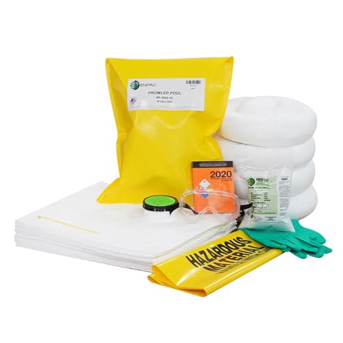 Enpac Long Haul Truck Spill Kit, Oil-Only, Clear Bag, Convenient, 5-Gallon Spill Capacity