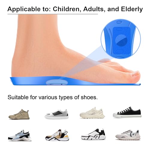 Image of RFUNGUANGO Airtag Shoe Insoles, Blue (Men 9.5‑11 /Women 11.5) | Airtag Hidden Insoles, Tracker Devise Case, Comfortable Insoles (10.8‑11.5 IN Trimmable Insoles)
