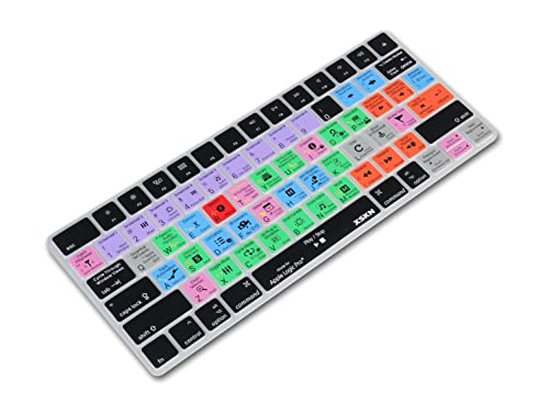 Protector de teclado silicona XSKN Logic Pro X para Magic MLA22LL/A miniatura 6