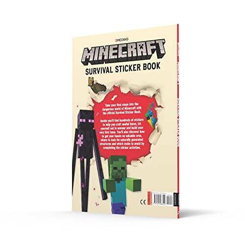 Minecraft Survival Sticker Book