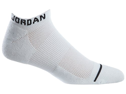 Image of Jordan Nike Unisex Jumpman No-Show Socks (3 Pair) Medium (Menss Size 6-8)