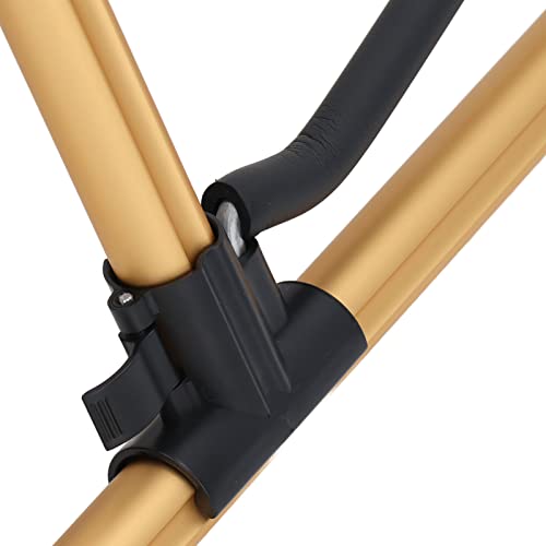 Support de Guitare Pliable Support D’instrument Pliant en Métal Réglable pour Instruments à Cordes(Or) - Les Beatles, Paul McCartney, John Lennon, RIngo Starr, George Harrison Support de Guitare Pliable Support D'instrument Pliant en Métal Réglable pour Instruments à Cordes(Or) – Image 7