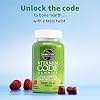 Garden of Life Vitamin Code Calcium Magnesium Gummies with D3 & K2, Supports Bone Health & Bone Strength + Prebiotics & Probiotics for Digestive Support, Non-GMO, Gluten-Free, 60 Raspberry Gummies