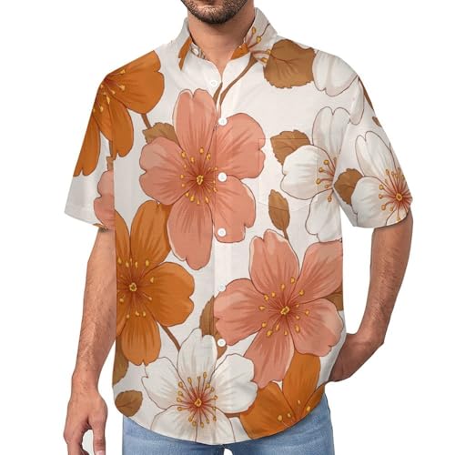 Chemise hawaïenne homme pour des vacances d'été décontractées au bord de la plage