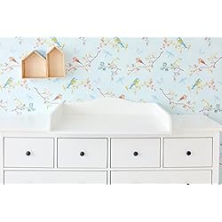 Cajonera Koppang Ikea KraftKids - Accesorio para cambiador color blanco, compatible con la cómoda Hemnes, de 160 cm de ancho
