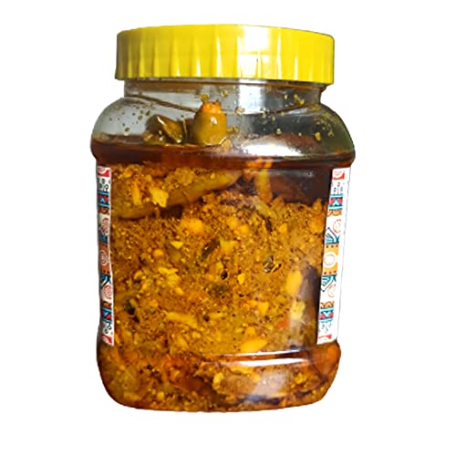 Abheesht Tamarind Green Chilli Pickle 400g | Homemade Traditional Achar | Imli Hari Mirch Achar | Pickles in Mustard Oil