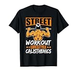 street workout lifestyle calisthenics maglietta