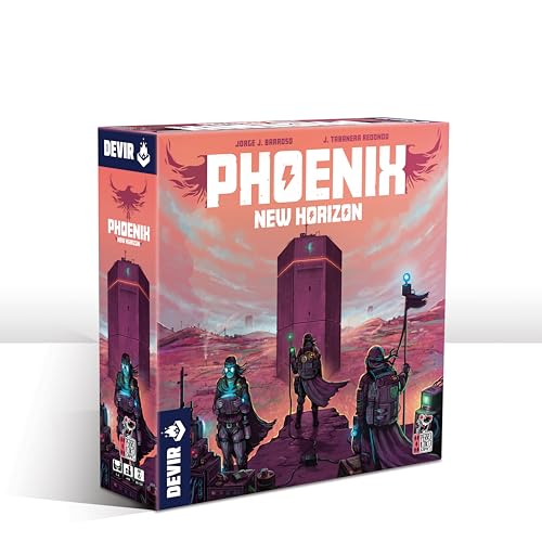 Devir - Juego de Mesa Phoenix New Horizon, Juego Estratégico Euro Postapocalíptico con Colocación de Trabajadores y Construcción de Mecanismos para Adultos y Adolescentes, +14 Años, 1-4 Jugadores, 120 Minutos de Juego, Versión en Inglés miniatura 3
