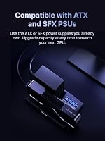 MINISFORUM DEG2 Thunderbolt 5 (80 Gbit/s, 140 W) und OCuLink eGPU-Erweiterungsdock, PCIe x16, mit M.2 NVMe-Steckplatz, unterstützt ATX/SFX-Netzteile – Ansicht 6