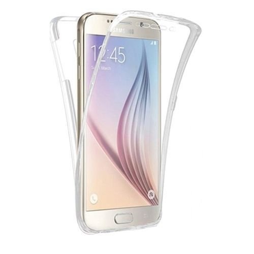 FUNDA GEL TRANSPARENTE TAPA DELANTERA TACTIL Para SAMSUNG GALAXY J3 PRIME J3 2017