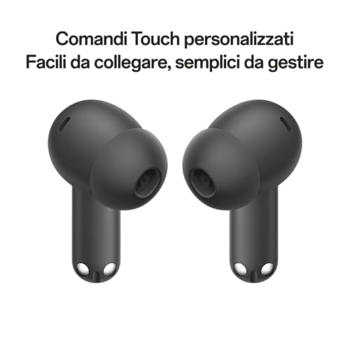 Image of OPPO Enco Buds3 Pro True Wireless Headphones, 54 Hours Battery Life, 12.4 mm Dynamic Driver, BT 5.4, Touch Controls, Passive Noise Cancellation, Android and iOS, IP55, [Italian Version], Grey
