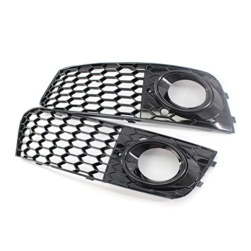 Parrilla delantera para coche A4 B8 compatible con modelos de 2008 a 2012 izquierda y derecha 4