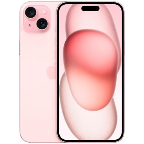 Apple iPhone 15 (Renewed), 128GB, Pink – Unlocked