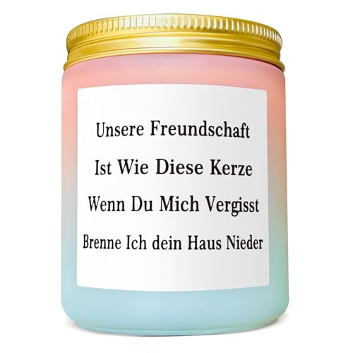 Beste Freundin Geschenke Geschenk Beste Freundin Geburtstag Geschenk für Beste Freundin Geschenke für Frauen Lustig Geburtstagsgeschenk für Freund Geschenk Beste Freundin 9Oz Lavendel-Duftkerze
