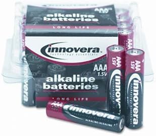 Innovera Alkaline Batteries BATTERY,ALKALINE,AAA,24PK G2445SPR-DES (Pack of8)