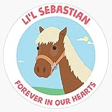 JB Print Li'L Sebastian - Parks and Recreation Vinyl Decal Sticker Car Waterproof Car Decal Bumper Sticker 5'
