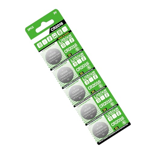 5PCS CR2016���`�E���R�C���Z���{�^���o�b�e���[��e��3V���`�E���o�b�e���[�̂��߂̖����̕K�v��